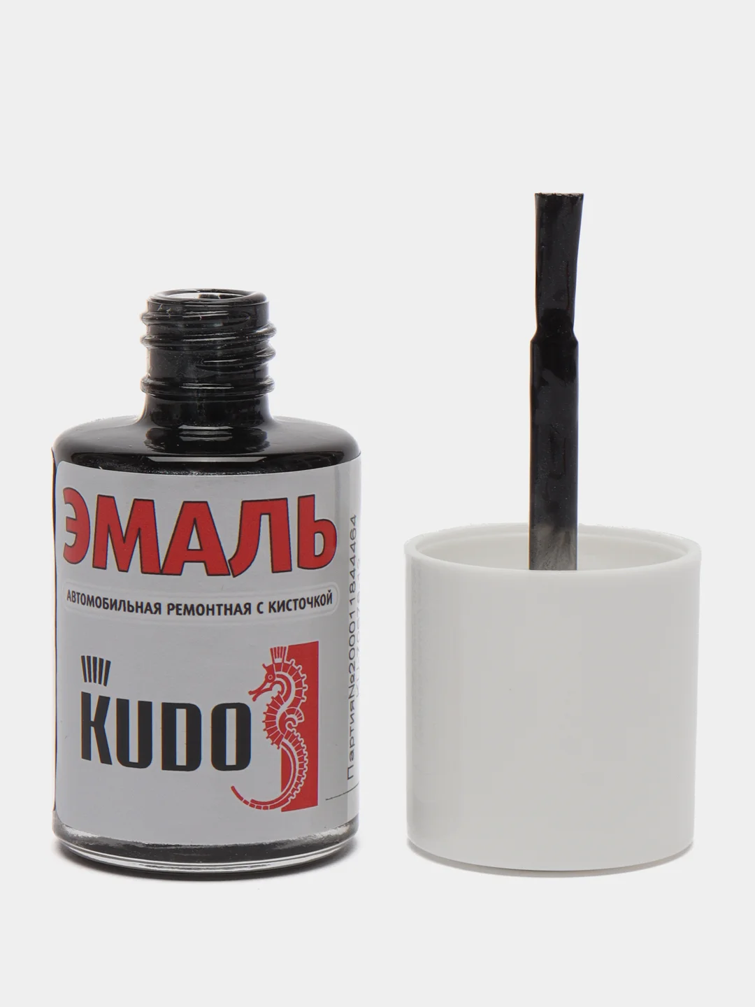 Черная жемчужина 676 Эмаль автомобильная ремонтная с кисточкой KUDO