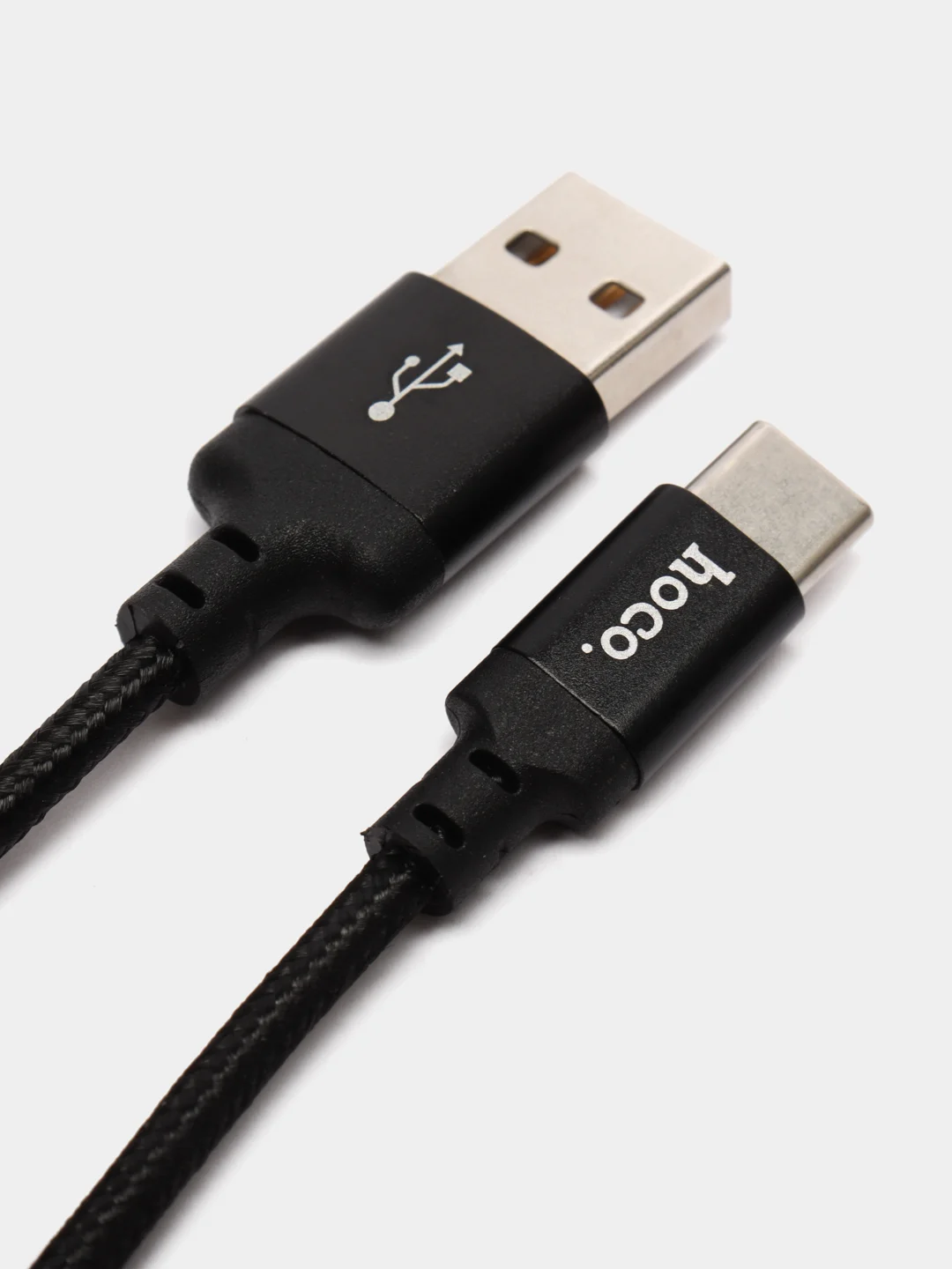 Красный кабель зарядный для телефона HOCO X14 для Type-C