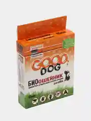 Ошейник от блох и клещей для собак оранжевый, Good Dog, 65 см
