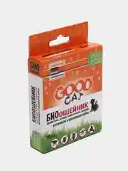 Ошейник от блох и клещей для кошек и мелких пород собак оранжевый, Good Cat, 35 см