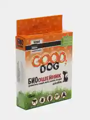 Ошейник от блох и клещей для собак черный, Good Dog, 65 см