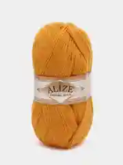 Желтый пряжа Alize Angora Gold, 20% Шерсть 80% Акрил, 100 г, 550 м (часть 1)