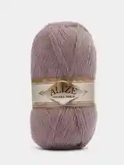 Лавандовый пряжа Alize Angora Gold, 20% Шерсть 80% Акрил, 100 г, 550 м (часть 1)