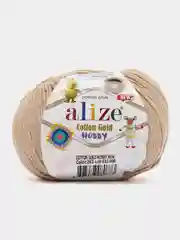 Светло-коричневый пряжа Alize Cotton Gold Hobby New