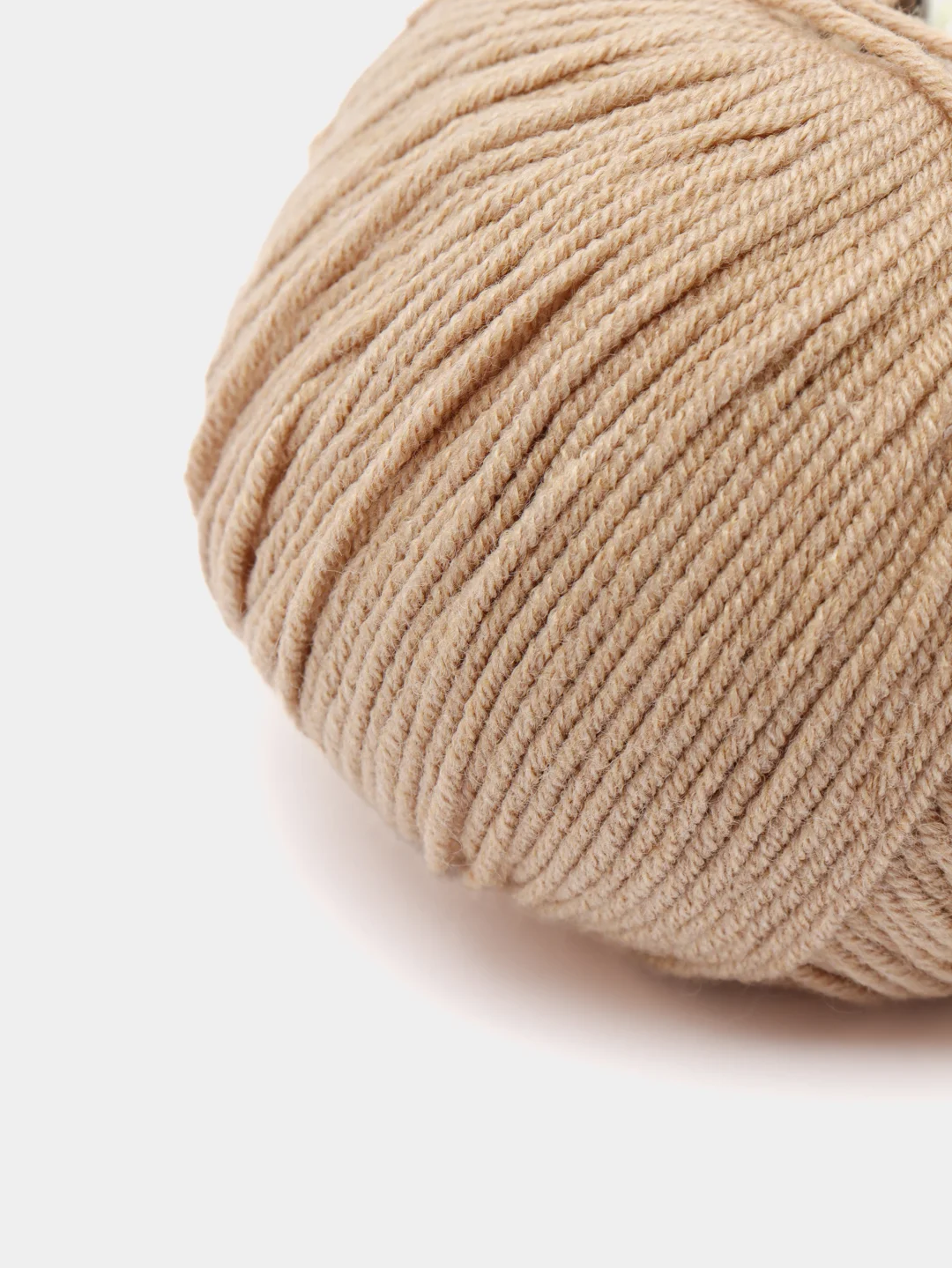 Светло-коричневый пряжа Alize Cotton Gold Hobby New