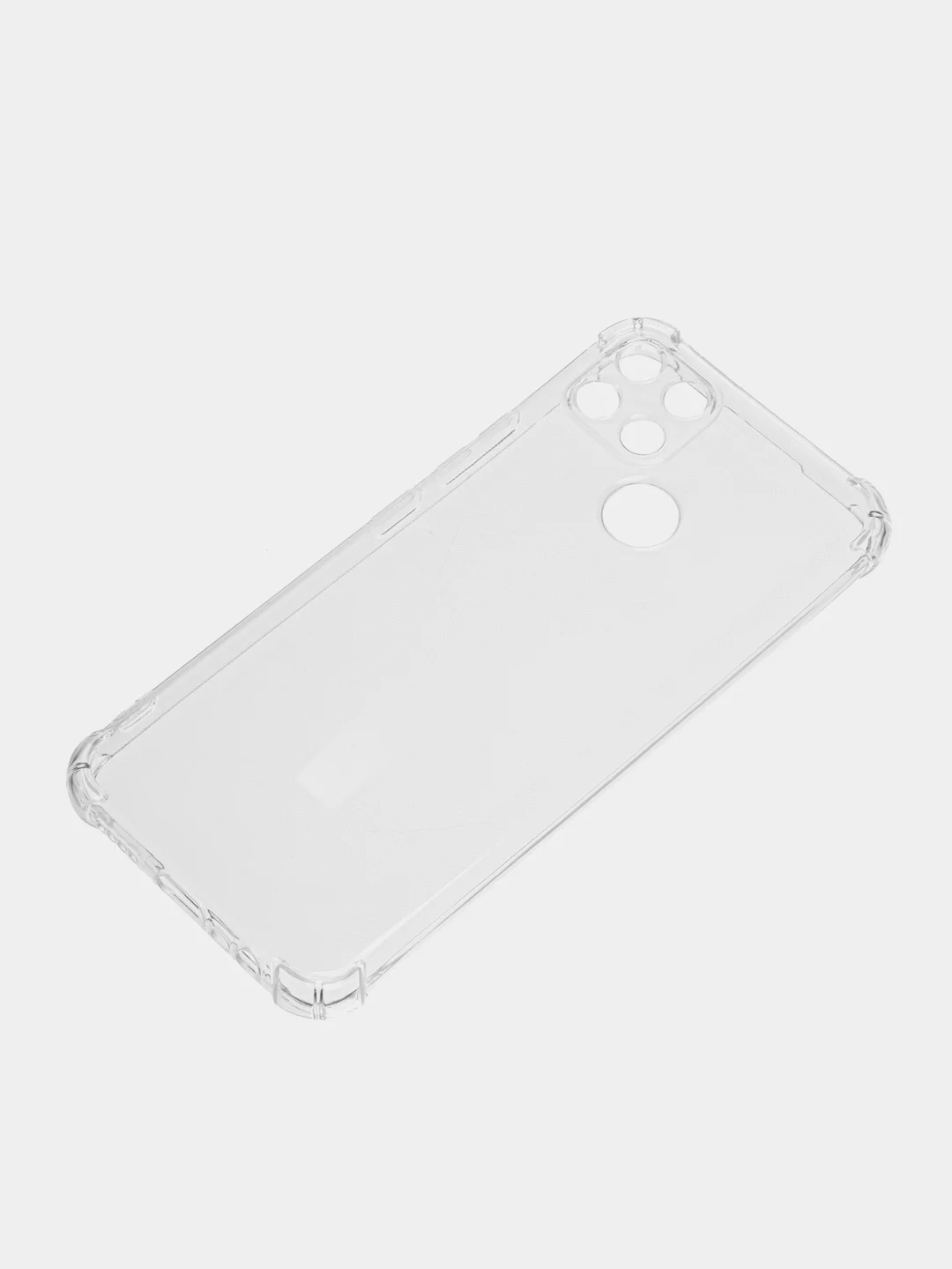 Силиконовый прозрачный усиленный чехол Realme C25/c25S/8/8i/8Pro/9Pro/C21
