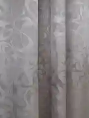 Тёмно-серый шторы на ленте, в комплекте 2 штуки