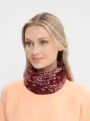 Багровый снуд-шапка 2 в 1 унисекс, 34 расцветки