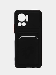 Чехол Infinix NOTE 12 VIP, с карманом для карт ( Инфиникс Нот 12 вип)