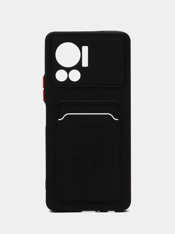 Чехол Infinix NOTE 12 VIP, с карманом для карт ( Инфиникс Нот 12 вип)