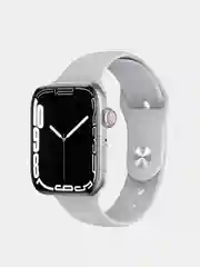 Серебряный умные часы Smart Watch DT No.1 Series 7, с беспроводной зарядкой