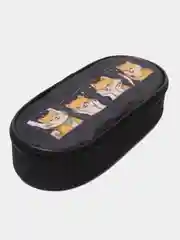 Пенал-футляр BRAUBERG, 1 отделение, полиэстер, органайзер, 21х8,5х5 см, Funny dog, 271033