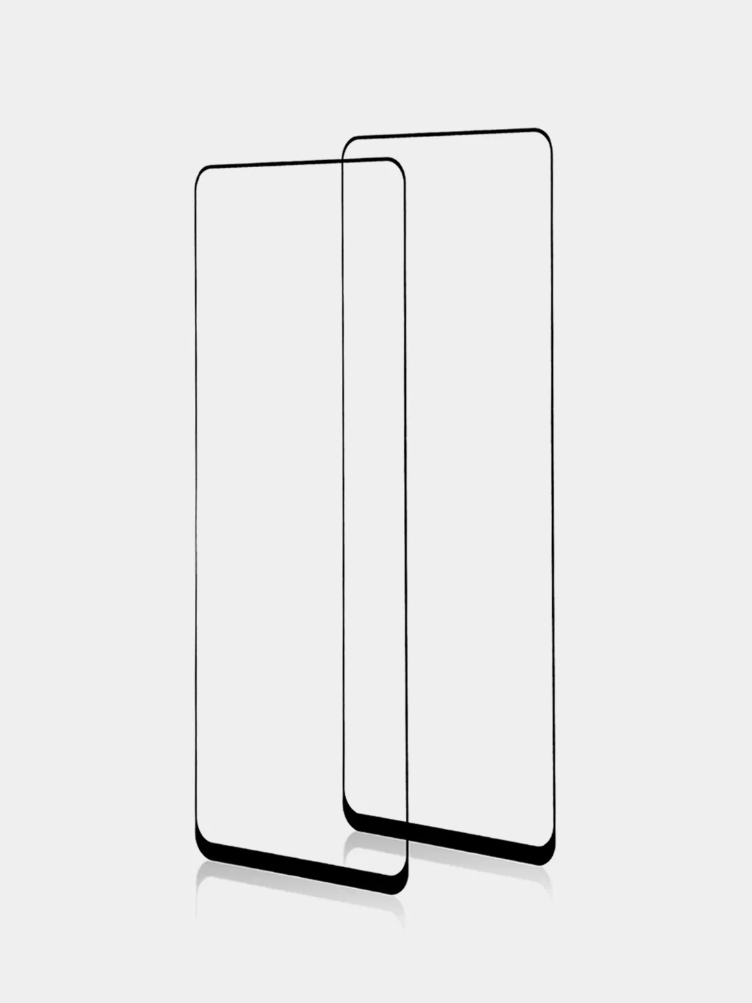 Прозрачный стекло для Tecno Camon 19/19 Pro защитное КАРТОФАН, с олеофобным покрытием, 2 штуки