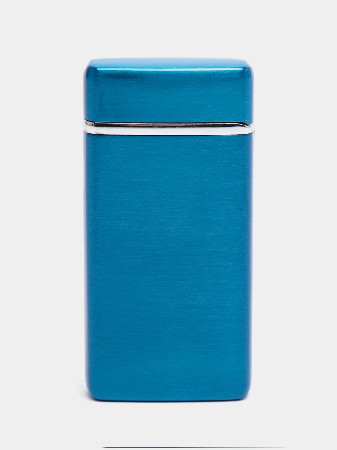 Синий зажигалка электронная, металлическая, USB, плазменная спираль, зажигалка электронная