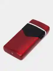 Красный зажигалка электронная, металлическая, USB, плазменная спираль, зажигалка электронная