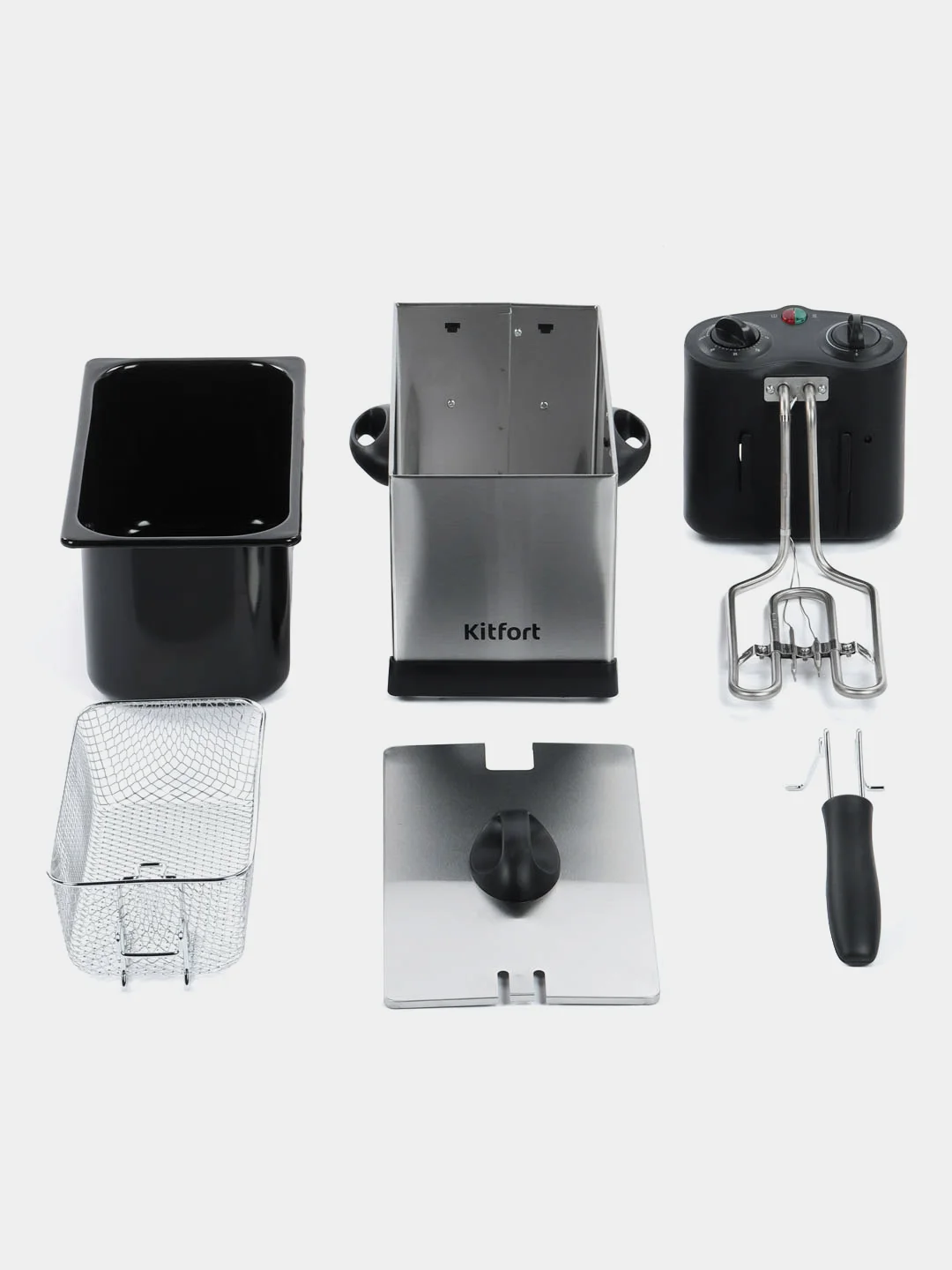 Фритюрница Kitfort КТ-4052, 2000Вт, корзина 2л
