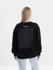 Черный худи женское