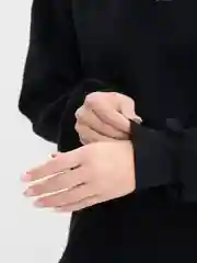Черный худи женское