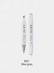 Маркер для скетчей TOUCH BRUSH двухсторонний цв.BG7 серо-синий 7
