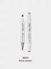 Маркер для скетчей TOUCH BRUSH двухсторонний цв.094 корич кирпичн