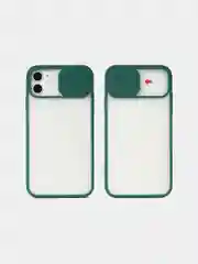 Чехол с защитой шторкой для камеры на iPhone 6s/7/8/Plus/SE/20/X/XS/XR/11/Pro/Max/12/13/айфон