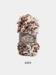 Лавандовый пряжа Alize Puffy Fine color 5 штук  петельки маленькие