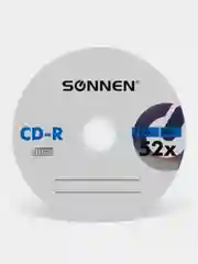 Диски CD-R SONNEN 700Mb 52x Bulk (термоусадка без шпиля) КОМПЛЕКТ 50шт, 512571