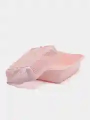 Розовый туалет лоток для кошек с сеткой Dunya Plastik, 255 мм*365 мм*95 мм