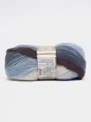 Коричневый пряжа Alize Angora Gold Batik, 20% шерсть, 80% акрил, 100 г, 550 м