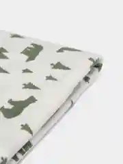 Лесной зеленый пелёнка 100% хлопок