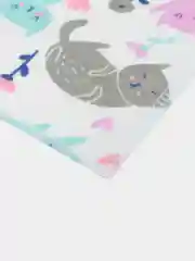 Сиреневый пелёнка 100% хлопок