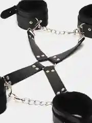Наручники для рук и ног в общей связке, набор для ролевых игр