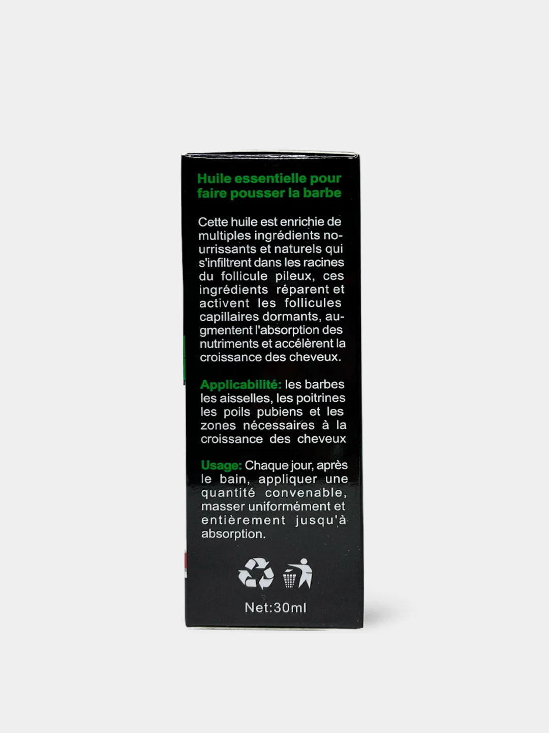 Багровый витаминный шампунь и масло для бороды Aichun Beauty Beard, воск для укладки бороды и усов