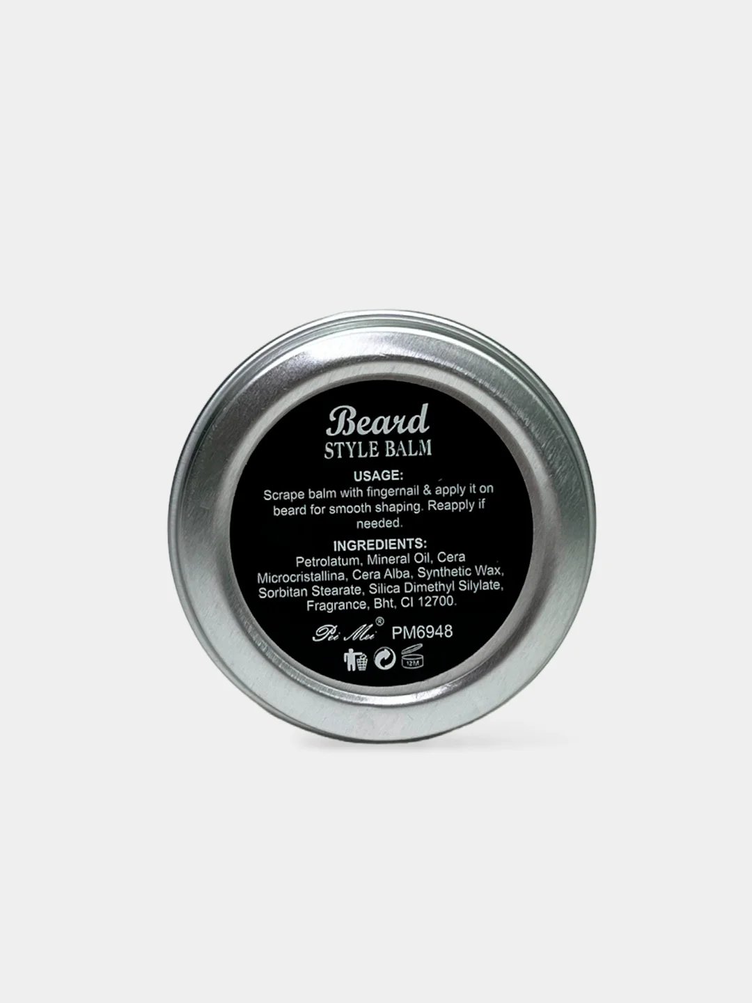 Бежевый витаминный шампунь и масло для бороды Aichun Beauty Beard, воск для укладки бороды и усов