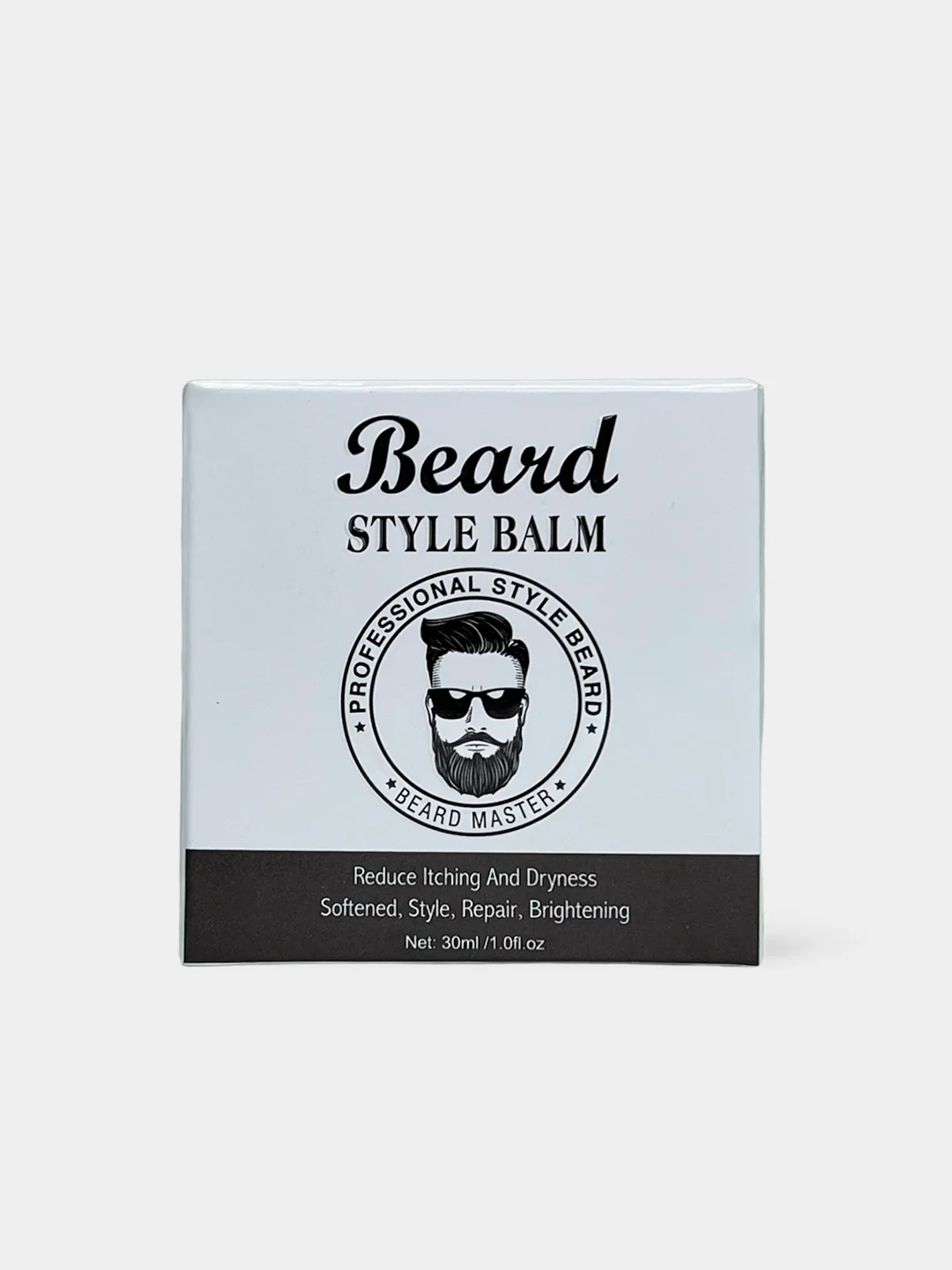 Бежевый витаминный шампунь и масло для бороды Aichun Beauty Beard, воск для укладки бороды и усов