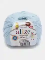 Голубой пряжа Alize Cotton Gold Hobby New