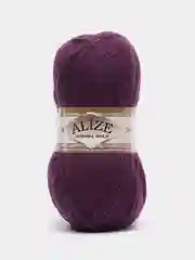 Тёмно-серый пряжа Alize Angora Gold, 20% Шерсть 80% Акрил, 100 г, 550 м (часть 1)