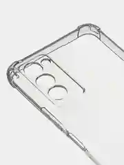 Чехол для Tecno Camon 18 / Tecno Camon 18P прозрачный силиконовый с усиленными углами