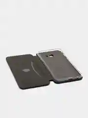 Синий чехол-книжка Samsung Galaxy J4+/J4 Plus (Самсунг Галакси Джи 4+/Джи 4 Плюс)