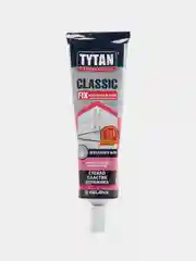 Клей монтажный TYTAN Classic Fix, прозрачный строительный, картридж, 100 мл, 310 мл