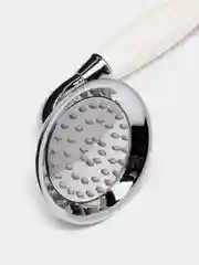 Diadonna RETRO лейка для душа с белой ручкой, хром