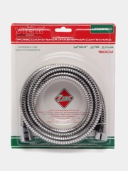 Шланг для душа ViEiR TWIST FREE, растягивающийся, хром, 1.5 м