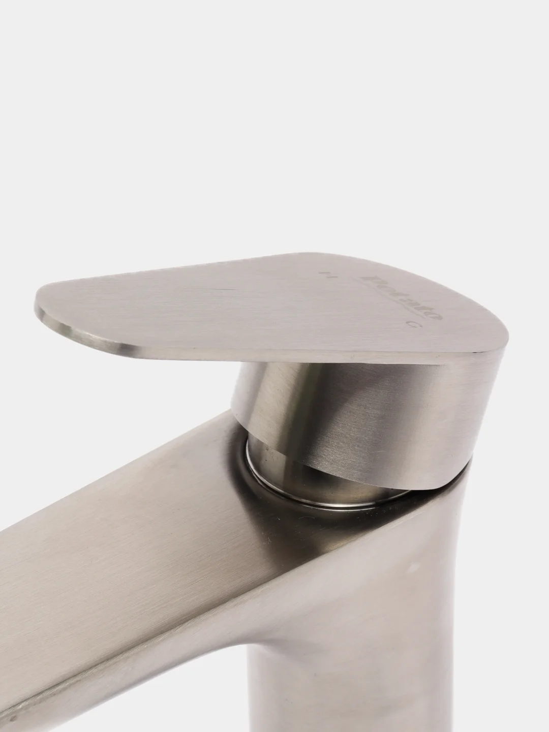 Смеситель для умывальника Potato INOX, нержавеющая сталь