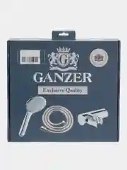 Душевой набор Ganzer, для смесителя: лейка 6 режимов, шланг 1,5 м, кронштейн, хром