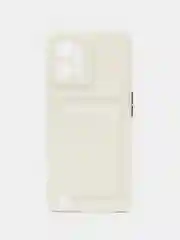 Силиконовый чехол для Realme C31 (Реалми С31), с карманом для карт, прозрачный
