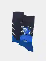 Носки с принтом "Никола Тесла"