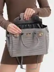 Серый сумка женская