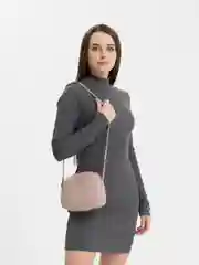 Розовый сумка-мини женская