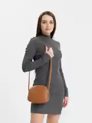 Терракотовый сумка-мини женская