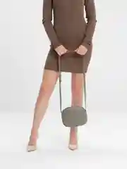 Зеленый сумка-мини женская